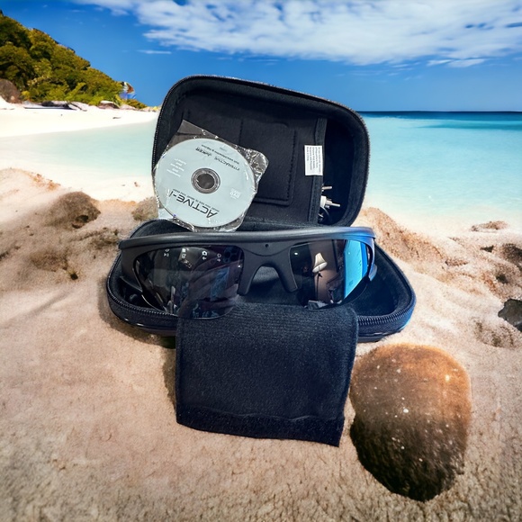 ACTIVE-i Built-in Video & Audio Recording Sunglasses - Picture 2 of 5